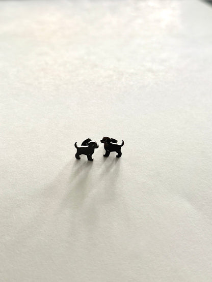 Dog Earring Studs