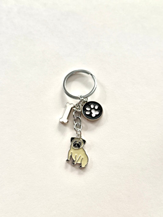Pug Bag Pendant/Keychain