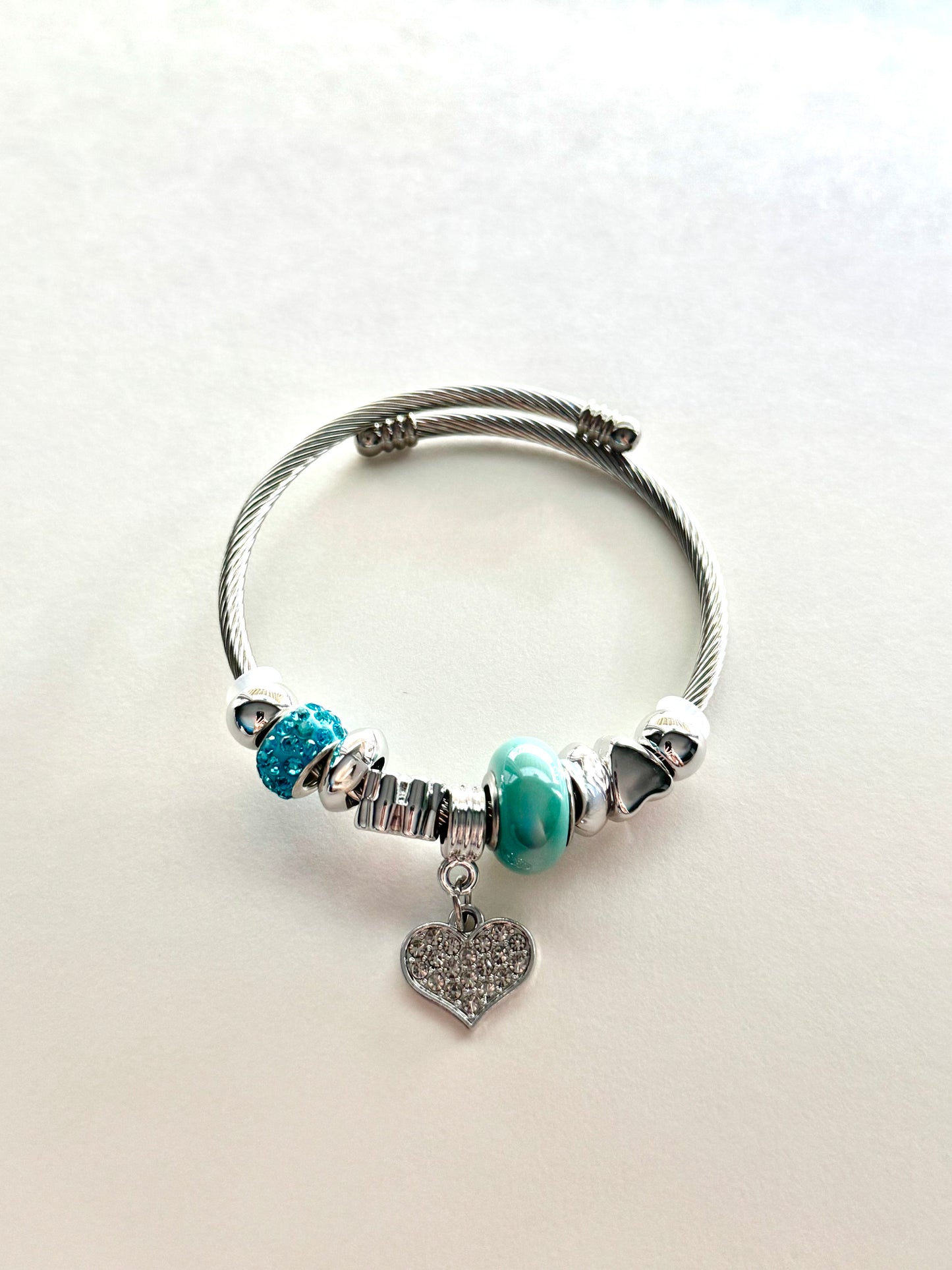Heart Charm Bracelet