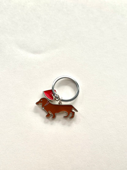 Dachshund Keychain