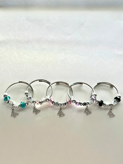 Butterfly Charm Bracelet