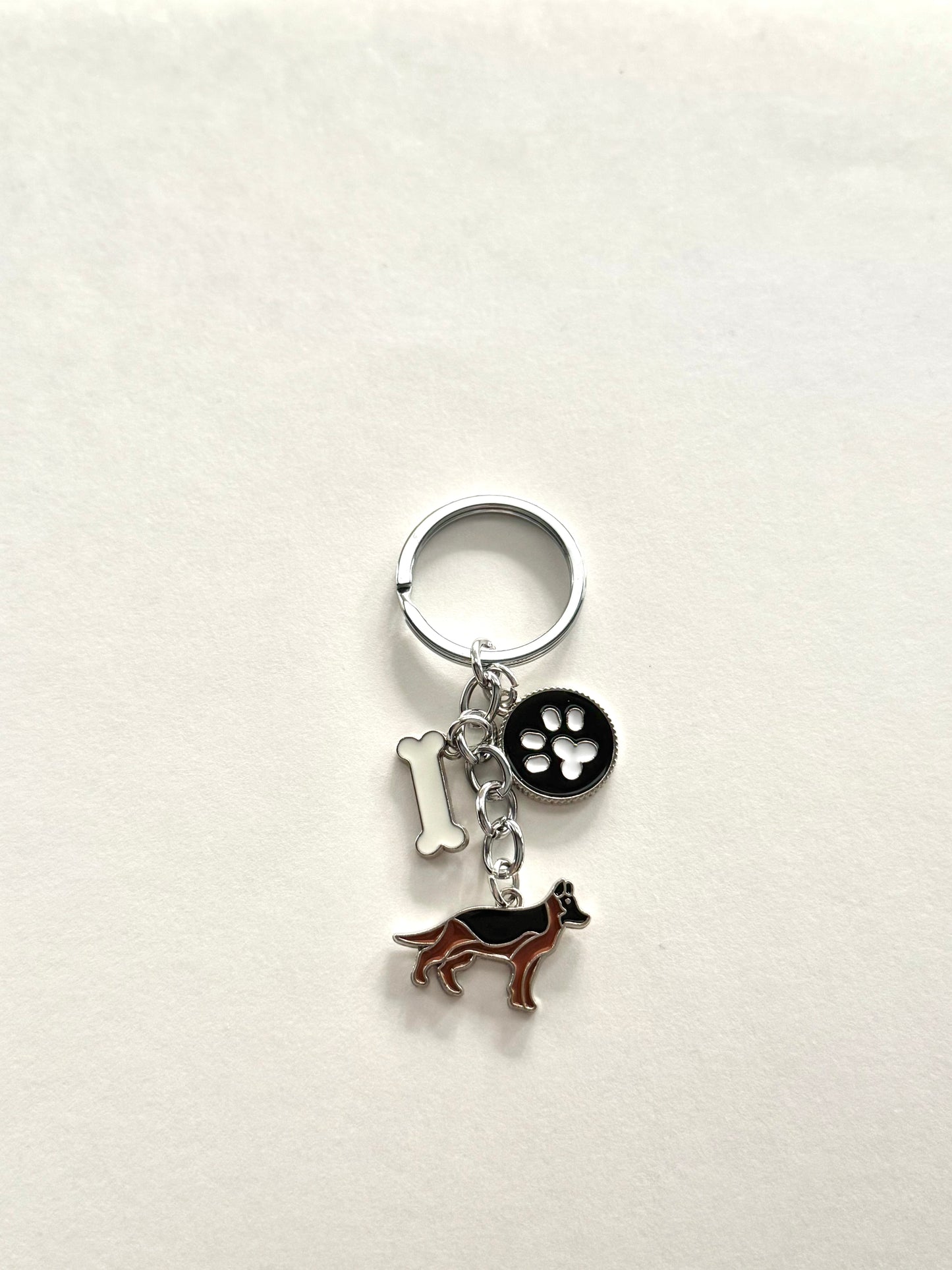 German Shepherd Bag Pendant/Keychain