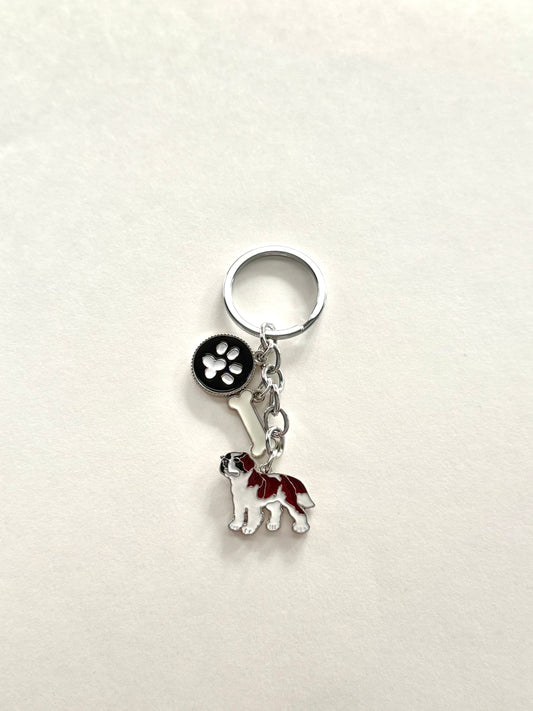St. Bernard Bag Pendant/Keychain