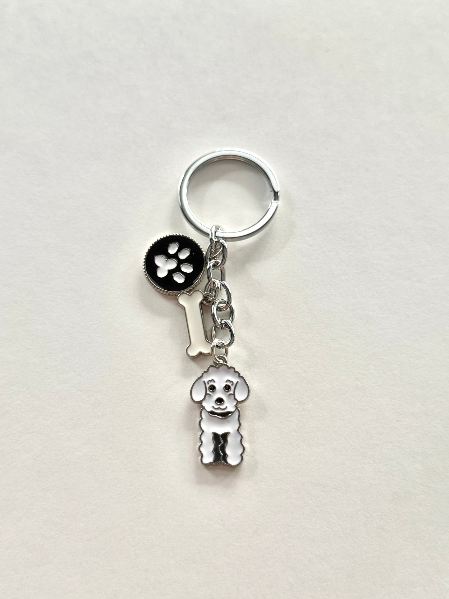 Poodle Bag Pendant/Keychain