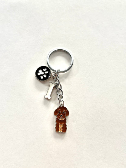 Poodle Bag Pendant/Keychain