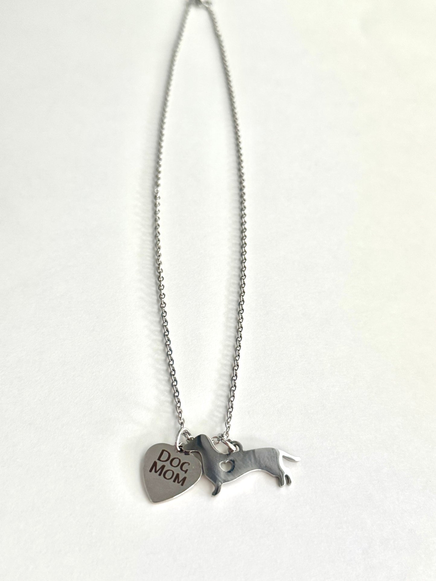 Dachshund Dog Mom Necklace