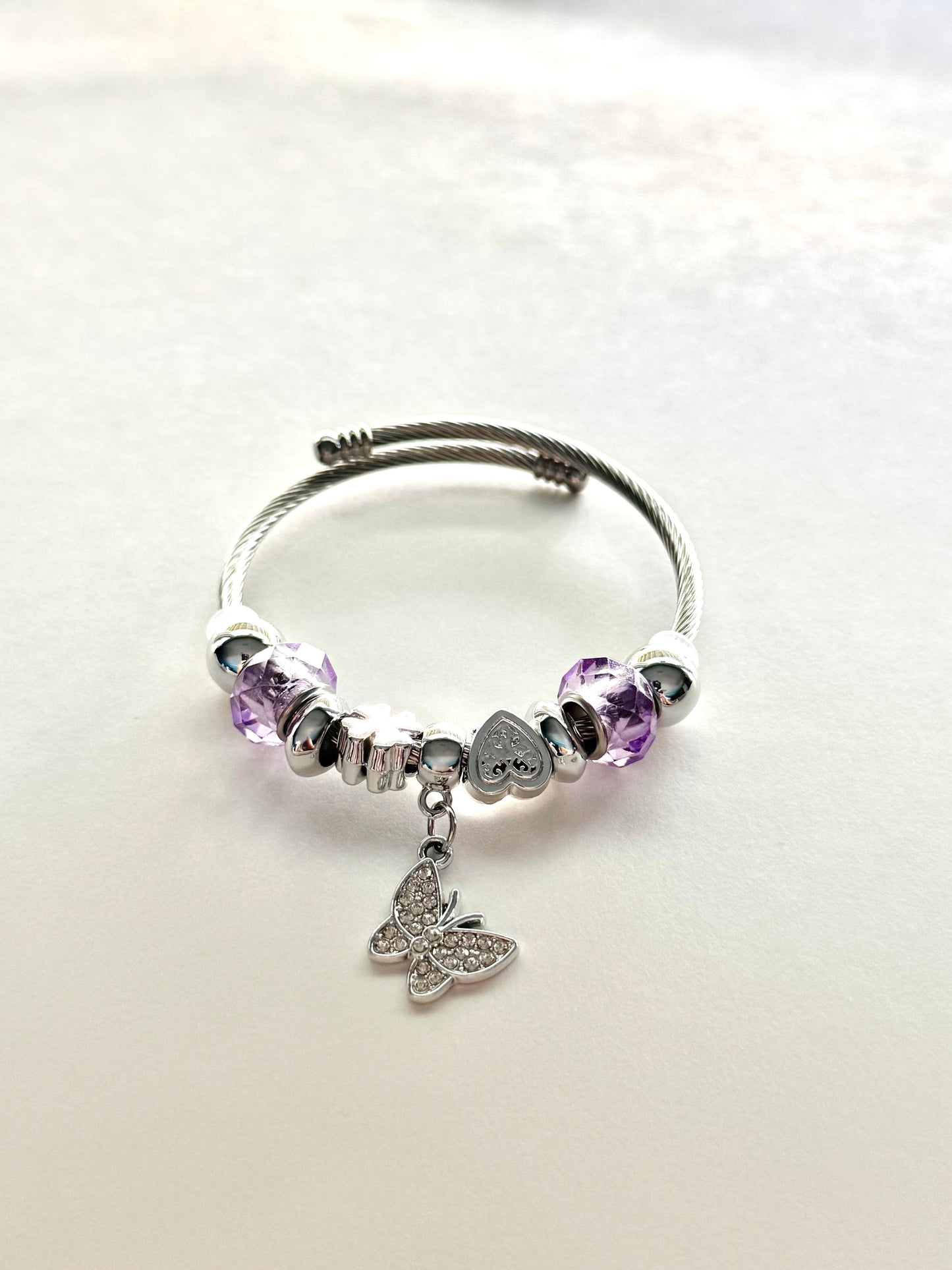 Butterfly Charm Bracelet