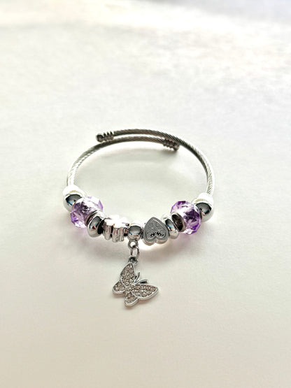 Butterfly Charm Bracelet