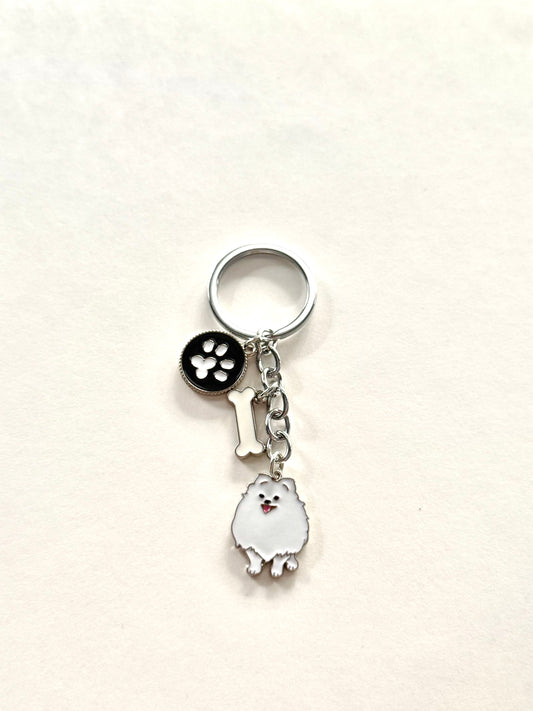 Pomeranian Bag Pendant/Keychain