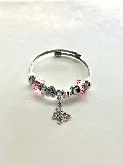 Butterfly Charm Bracelet