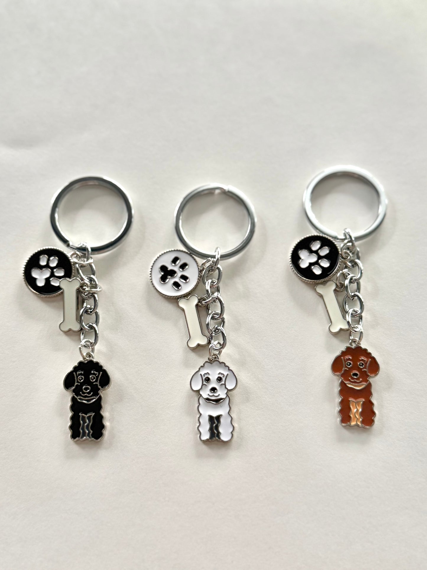Poodle Bag Pendant/Keychain