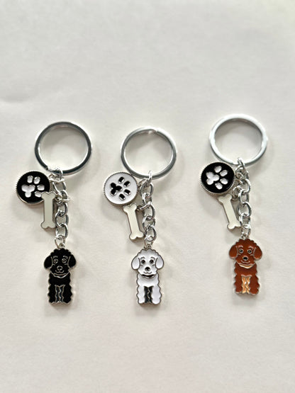 Poodle Bag Pendant/Keychain