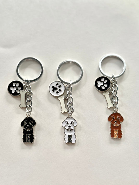 Poodle Bag Pendant/Keychain