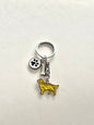 Golden Retriever Bag Pendant/Keychain